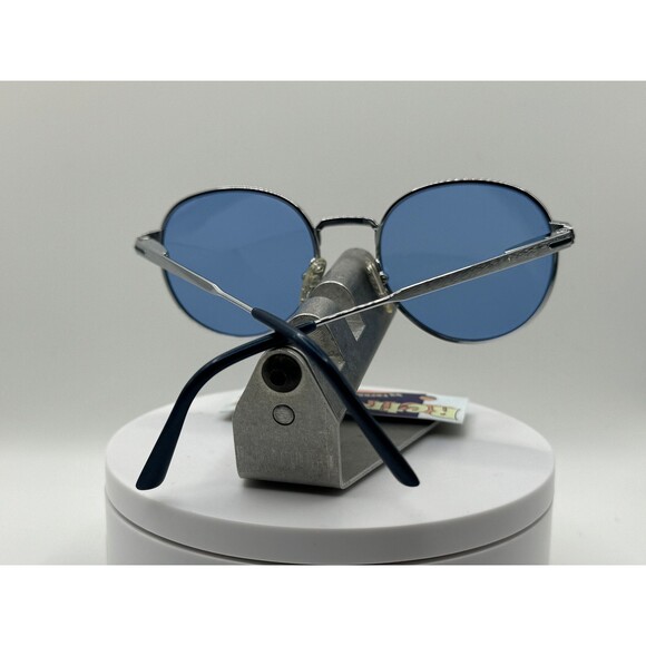 Vintage Eyeglasses NOS Large Round Blue Lens Red/Blue Frame 1990s-2000s - Picture 4 of 9